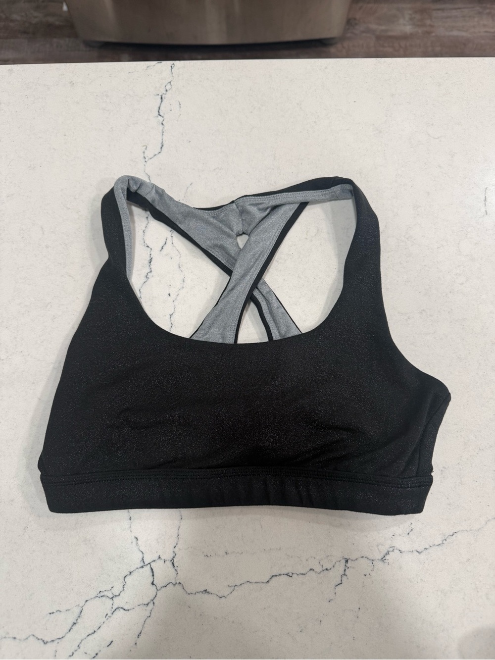 Born Primitive Black Gray Pullover Sports Bra Small Athletic CrossFit